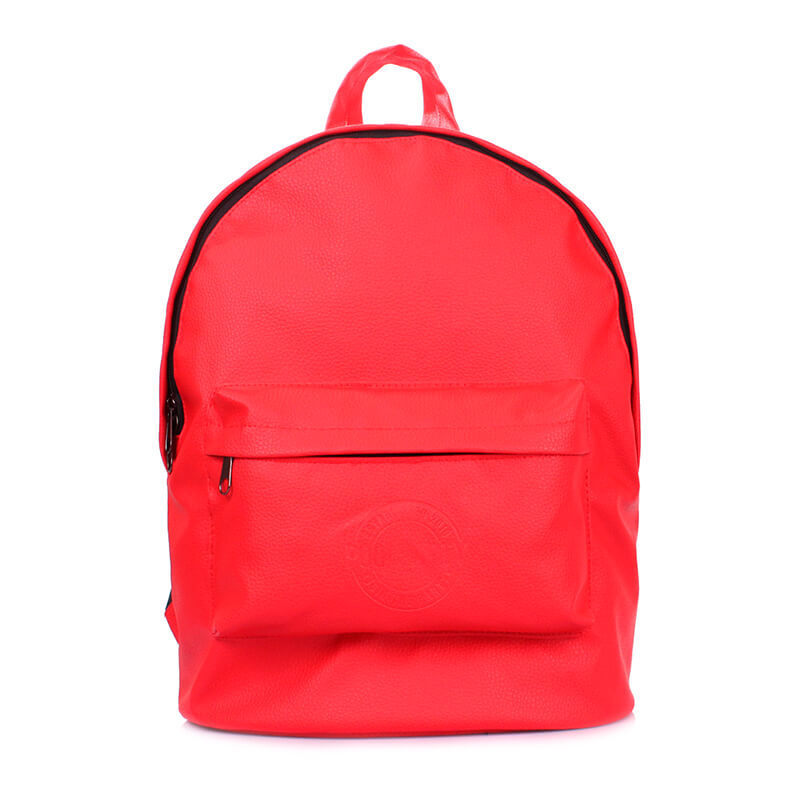 

Городской рюкзак Poolparty Красный 19л (backpack-pu-red)