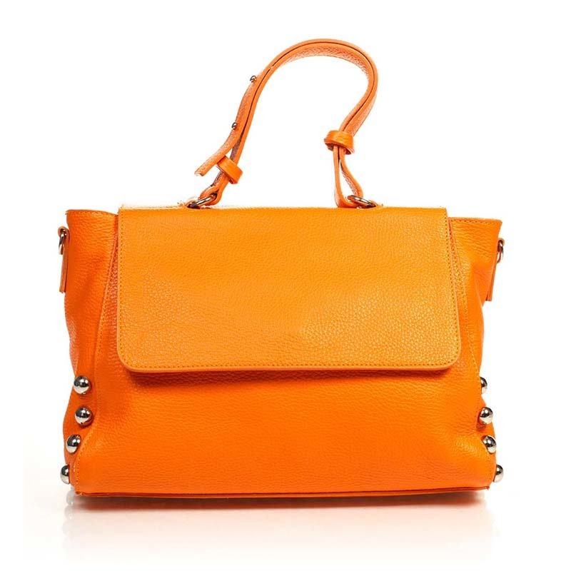 

Женская кожаная сумка Italian Bags Оранжевый
