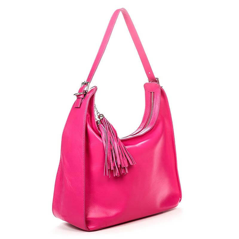 

Женская кожаная сумка Italian Bags Фуксия