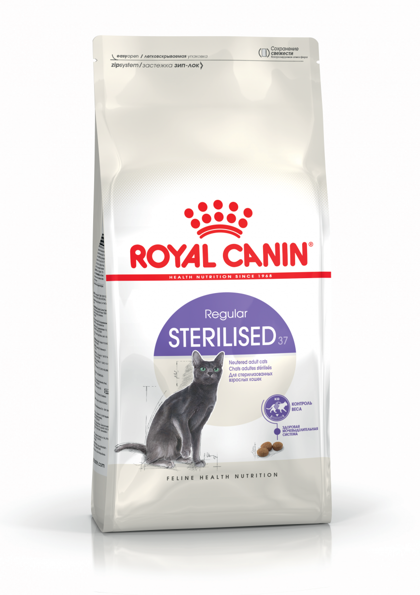 

Сухой корм для котов Royal Canin Sterilised 37 4 кг