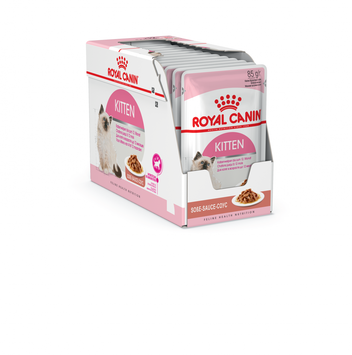 

Влажный корм для котят Royal Canin Kitten Instinctive Gravy 12 шт(упаковка) (4058001up)
