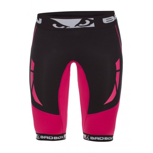 

Компрессионные шорты женские Bad Boy Compression Shorts Black/Pink XL