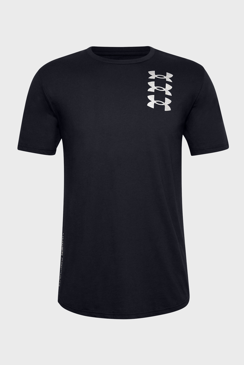 

Мужская черная футболка UA TRIPLE STACK LOGO SS Under Armour  1357173-001, Мужская черная футболка UA TRIPLE STACK LOGO SS Under Armour S 1357173-001
