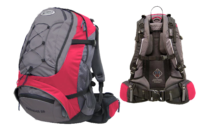 

Рюкзак спортивный Terra Incognita Freerider 28 (красный / серый)