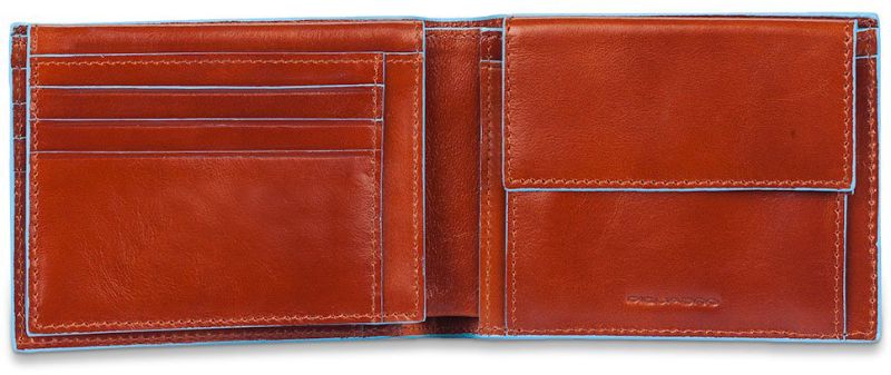 

Портмоне Piquadro Blue Square/Orange