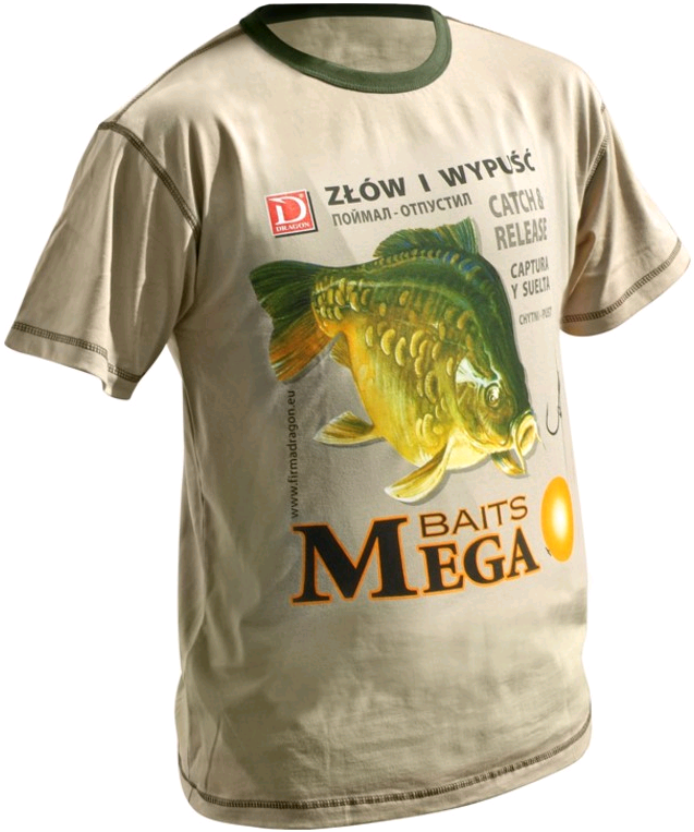

PGD-TS-72-02 Футболка Dragon Карп оливковая M 2018
