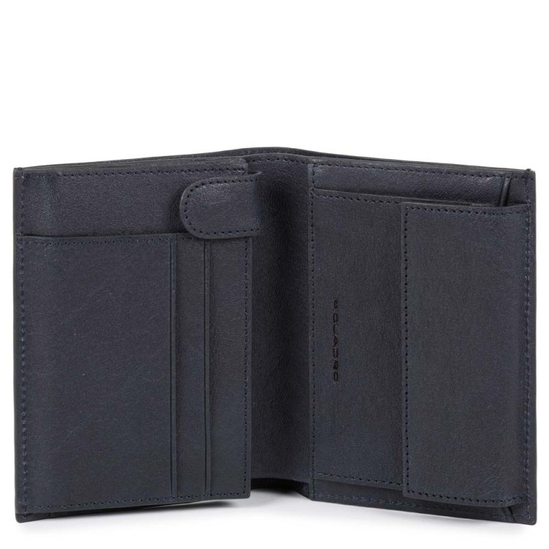 

Портмоне Piquadro Black Square/Blue