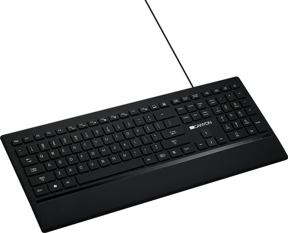

Клавиатура проводная Canyon HKB-6 USB (CNS-HKB6-RU)