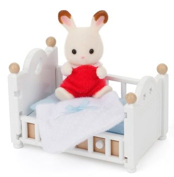 

Шоколадный Кролик и кроватка, Sylvanian Families (12-32645)
