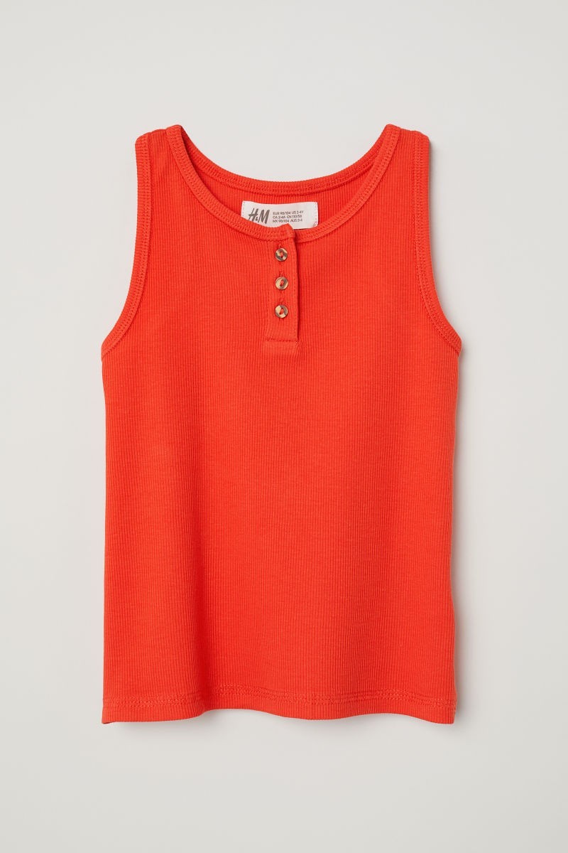 

Майка H&M 98-104 см Коралловая