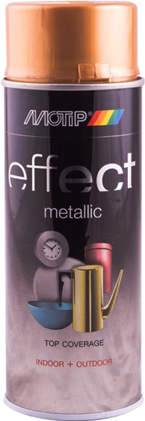 Акція на Эмаль аэрозольная с эффектом металлик Motip Deco Effect античное золото 400 мл (8711347216628) від Rozetka UA