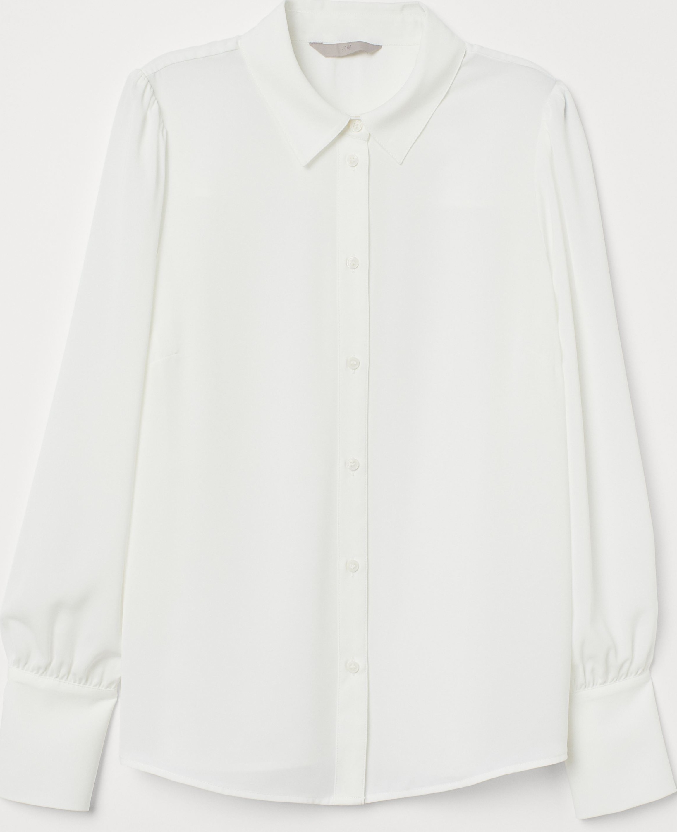 

Блузка H&M 0835390  Белая, Блузка H&M 0835390 34 Белая