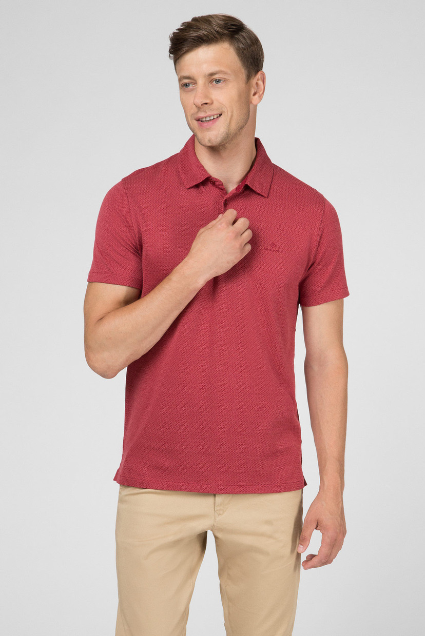 

Мужское красное поло JACQUARD SS RUGGER Gant M 2012046