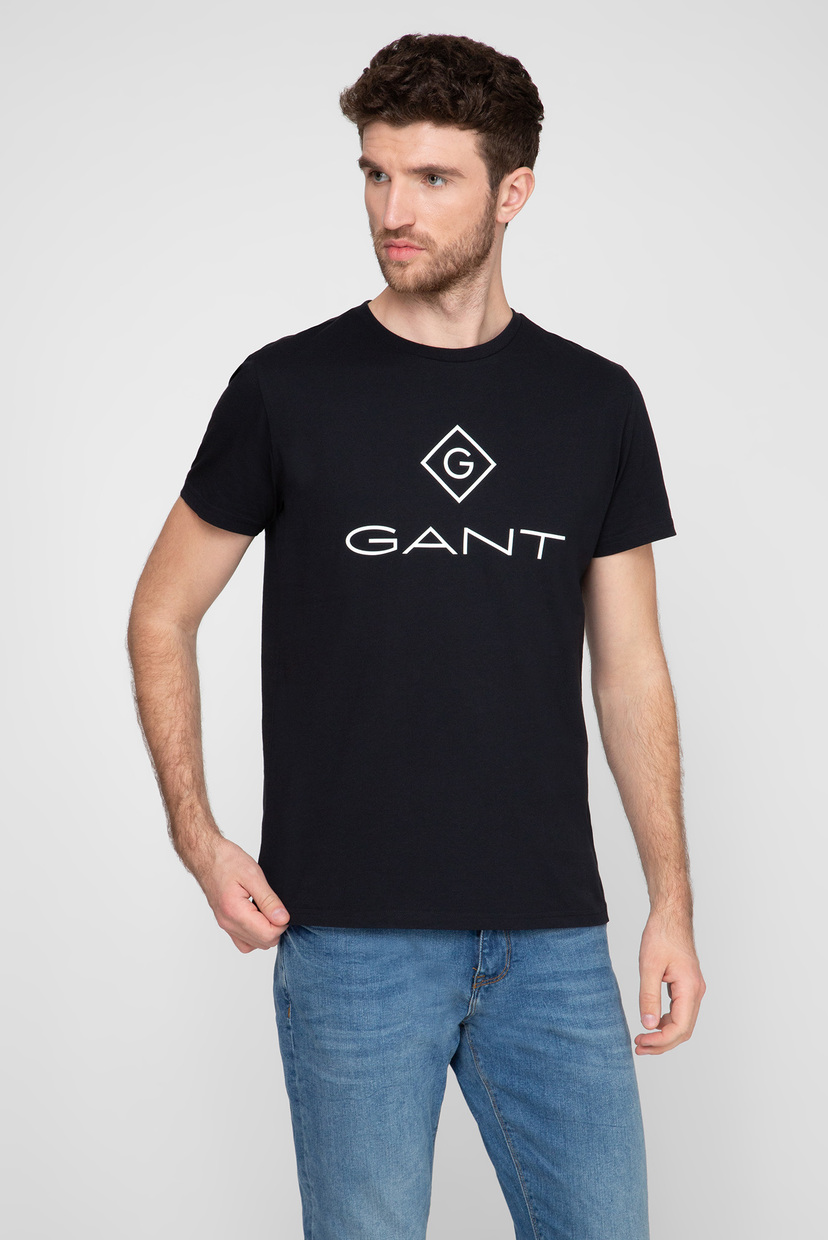 

Мужская черная футболка Gant  2023000, Мужская черная футболка Gant XL 2023000