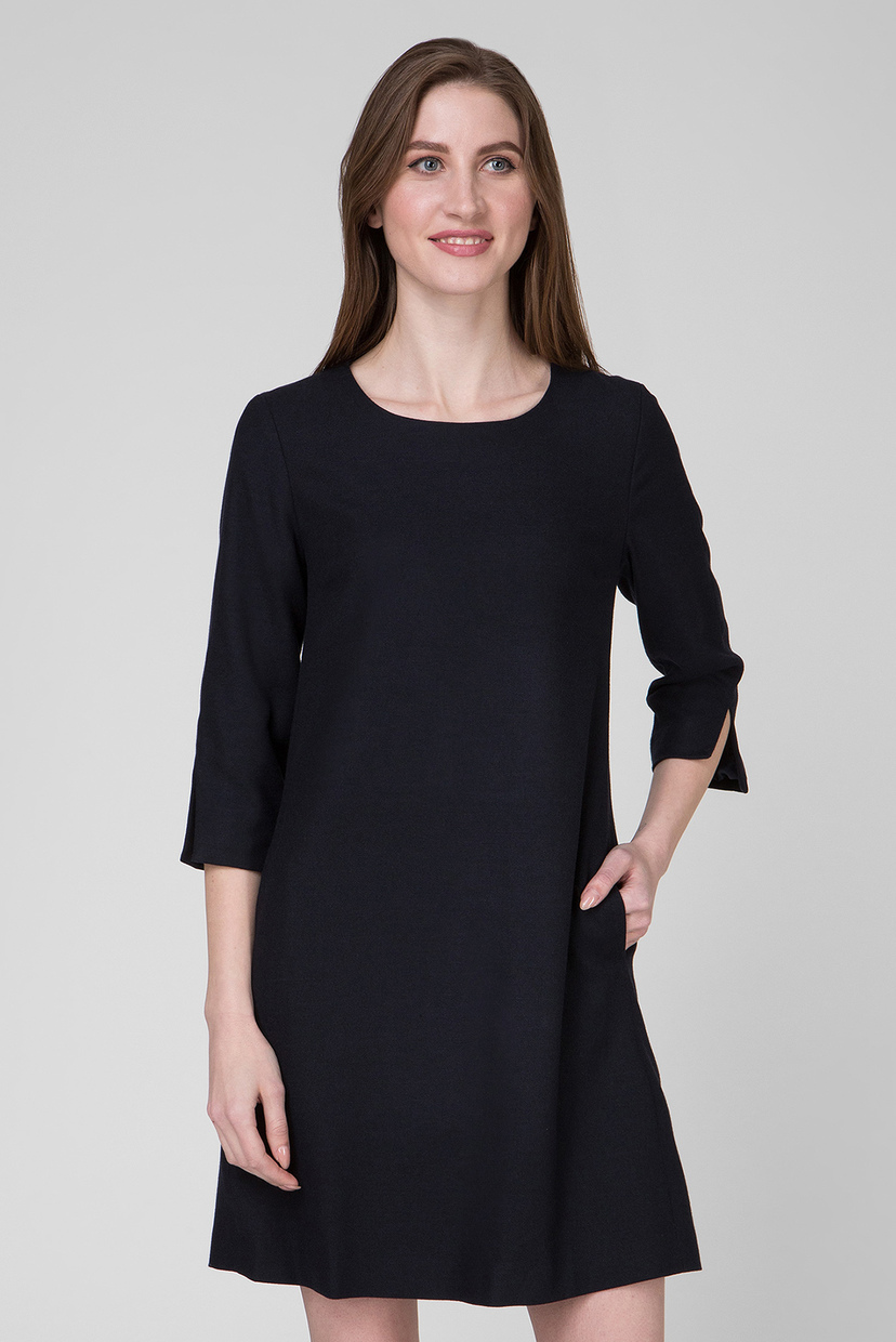 

Женское темно-синее платье WASHABLE Gant 34 4501052