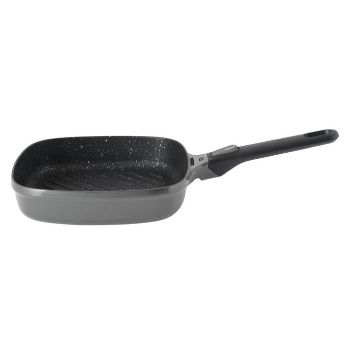 

Сковорода-гриль BergHOFF Gem серая 24см 2307428