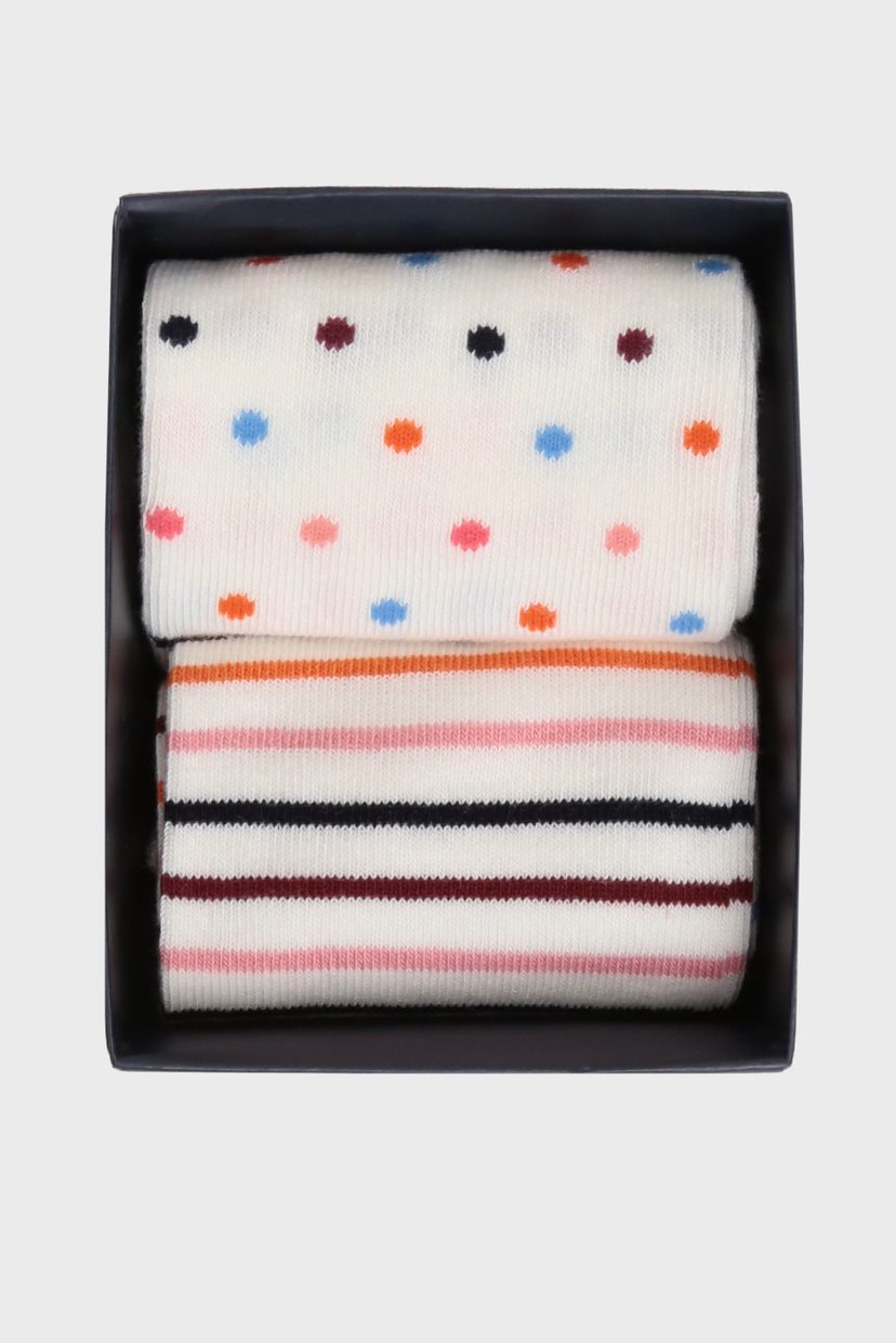 

Женские хлопковые носки (2 пары) DOT AND STRIPE 113 Gant OS 4960065