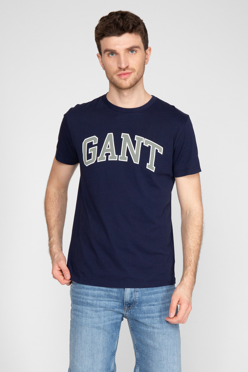 

Мужская темно-синяя футболка ARCH OUTLINE Gant XL 2003007