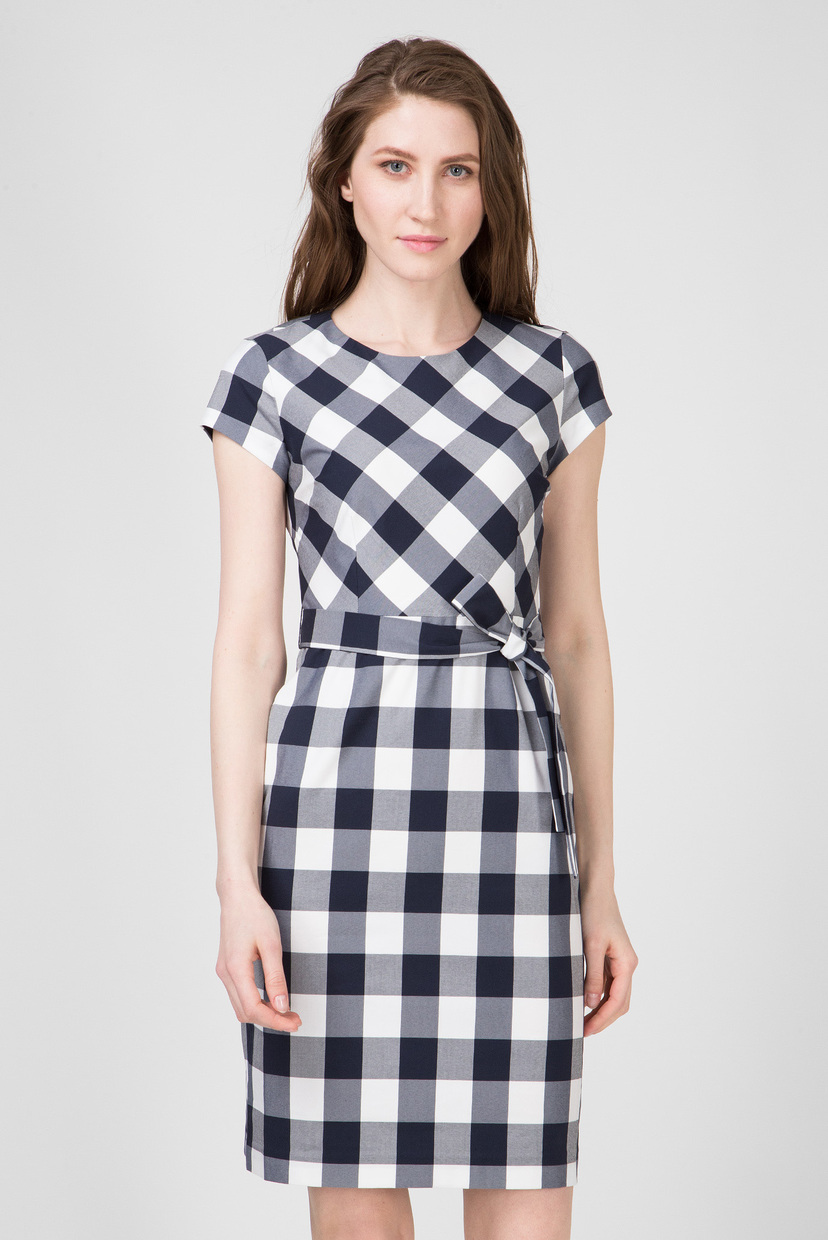 

Женское платье в клетку FITTED GINGHAM Gant  4501063, Женское платье в клетку FITTED GINGHAM Gant 34 4501063