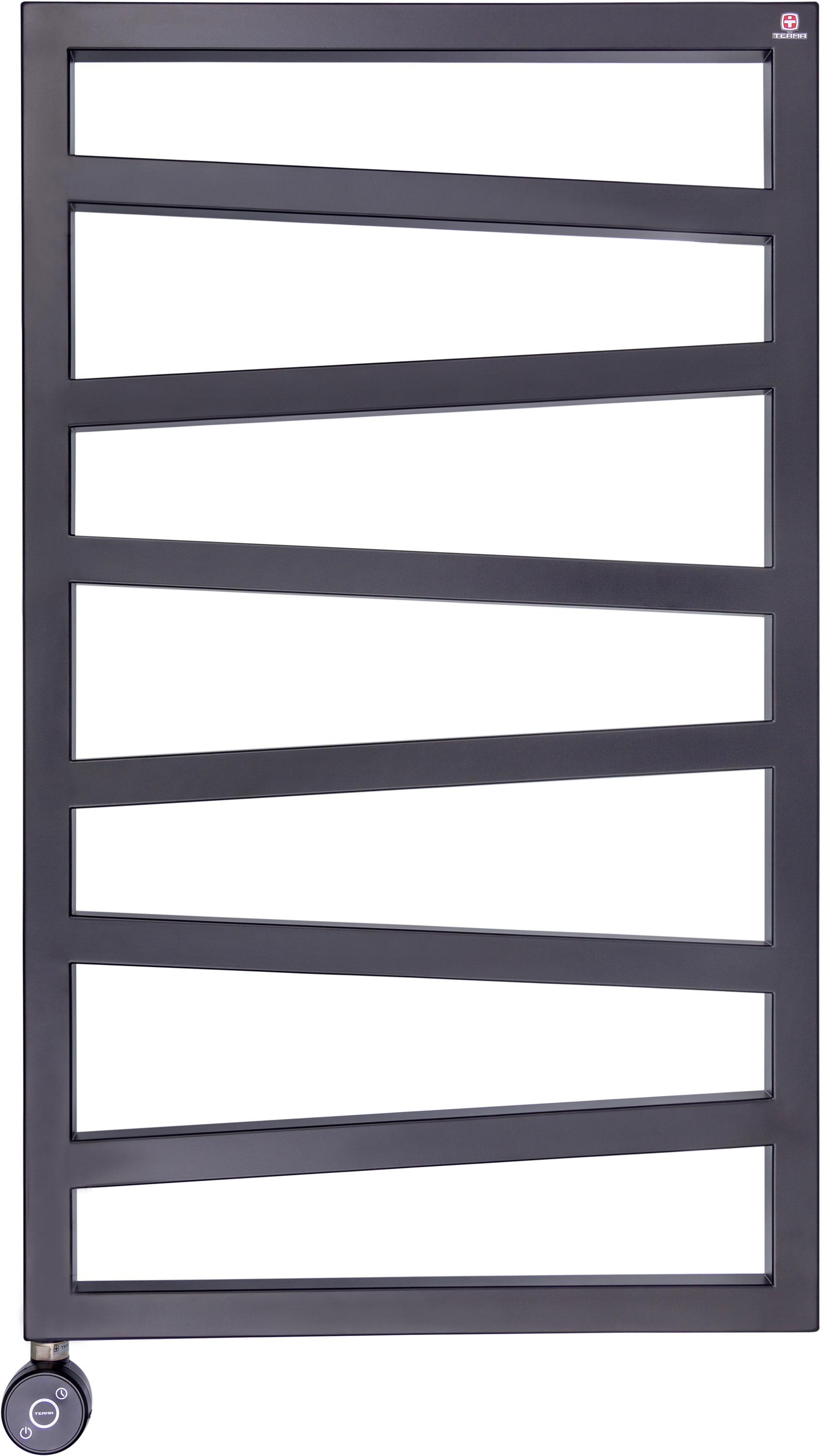 

Полотенцесушитель электрический TERMA Zigzag 835x500 с терморегулятором Dry (Soft 9005)