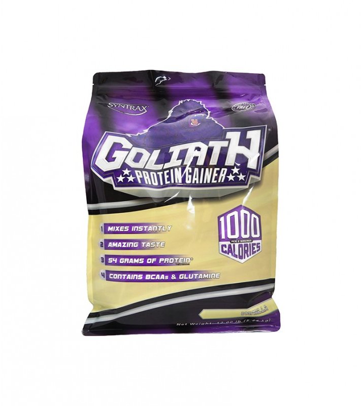 

Гейнер Syntrax Goliath 5440 g/ 41 servings/ Vanilla 5440 г