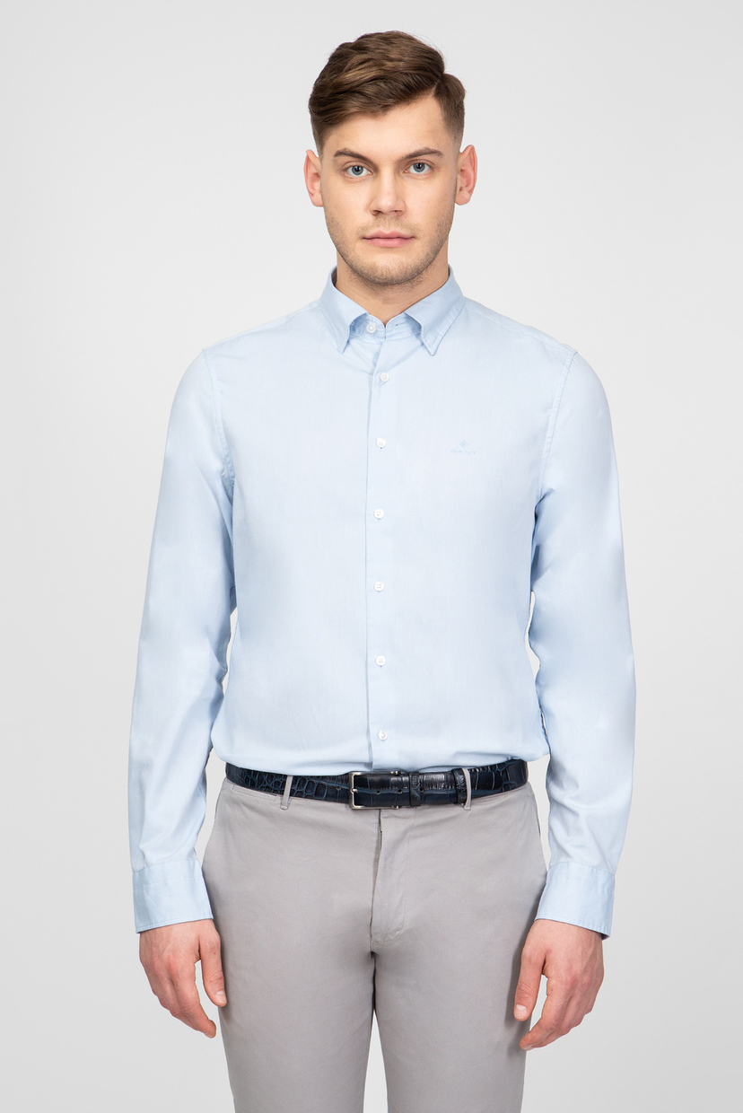 

Мужская голубая рубашка Gant XXL 3005132