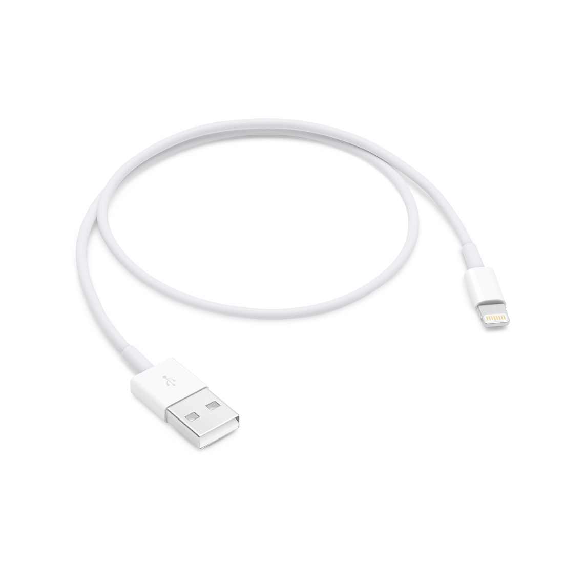 

Дата-кабель Apple Lightning - USB Original 0.5m Белый (ME291ZM/A)