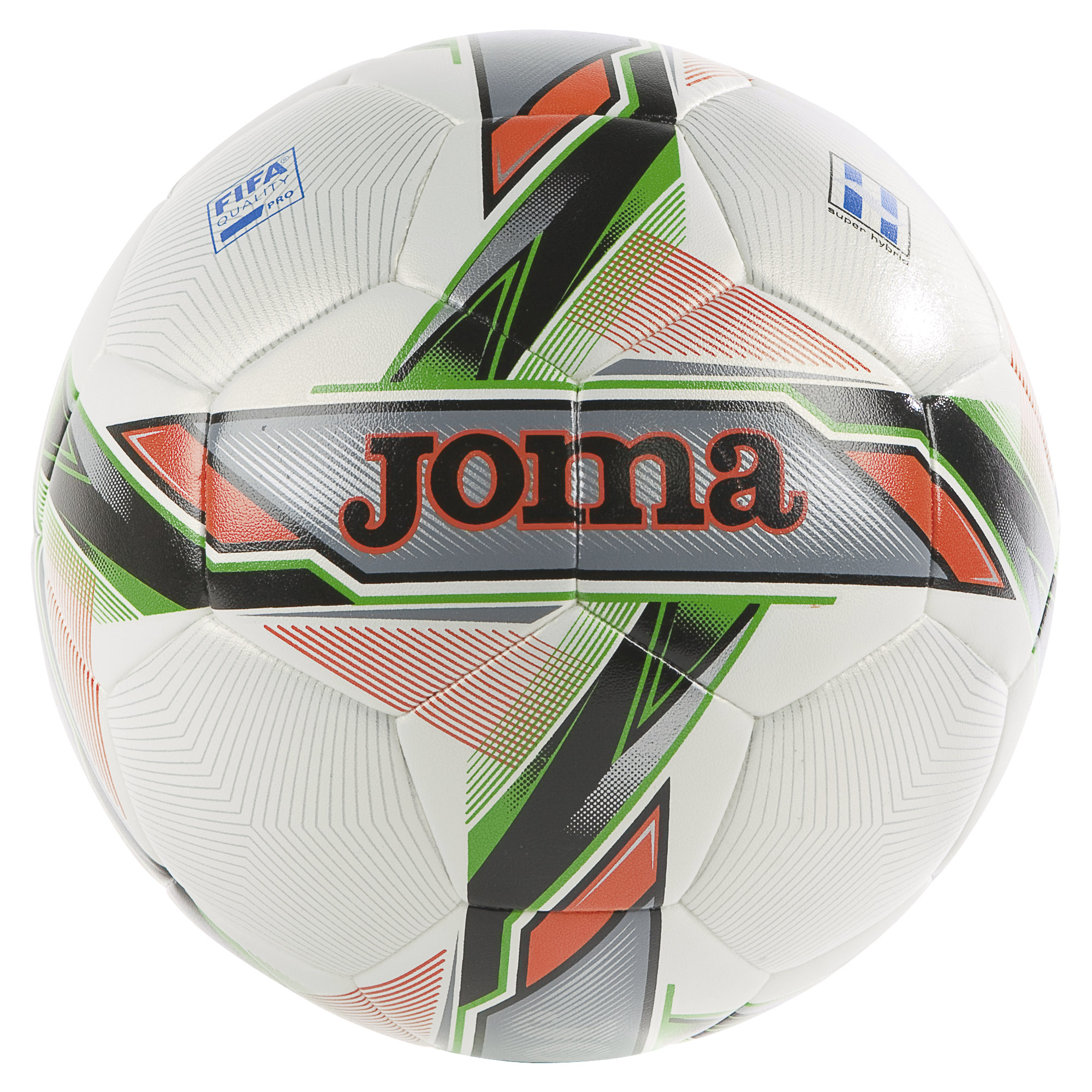 

Мяч JOMA soccer ball grafity white-green size 62 T.4 (400310.150)