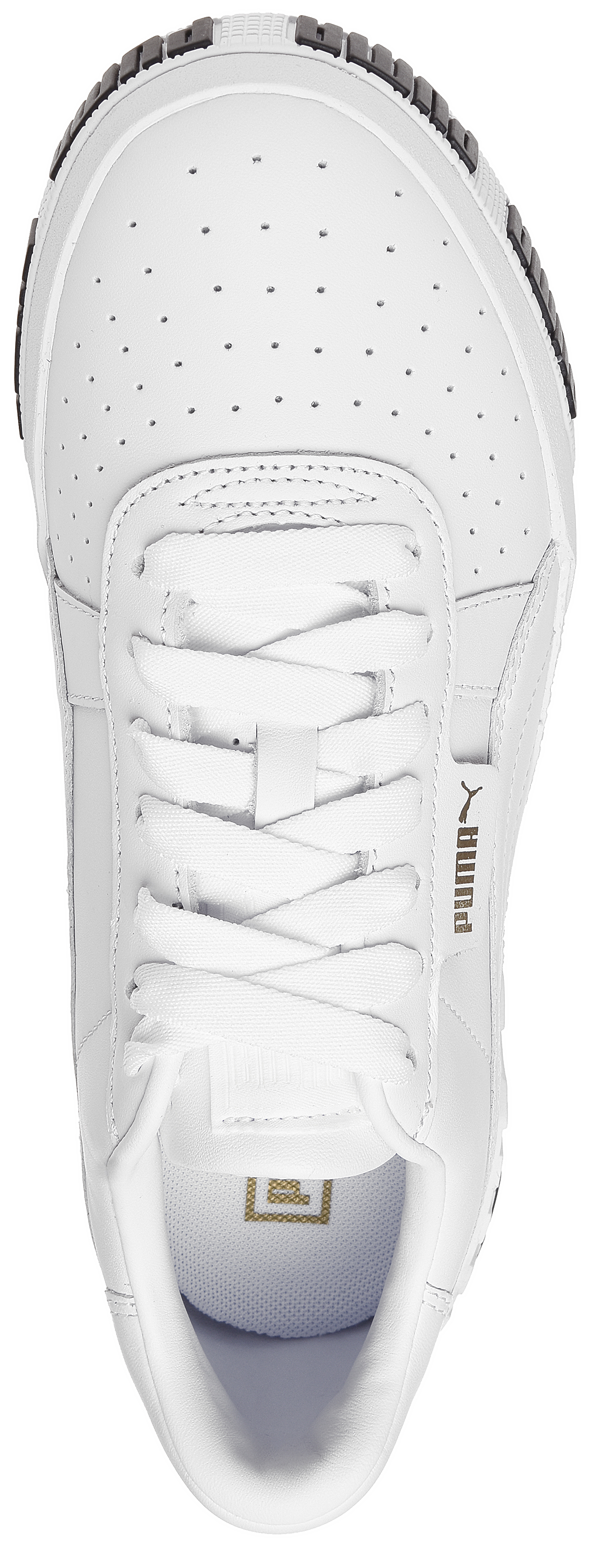 Puma cali shop bold white gold