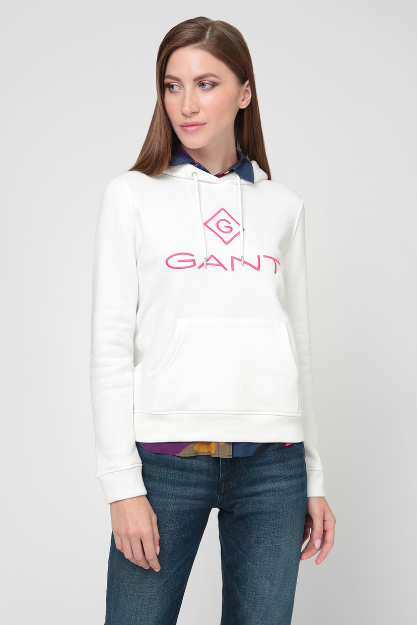 

Женское белое худи COLOR LOCK UP Gant S 4204685