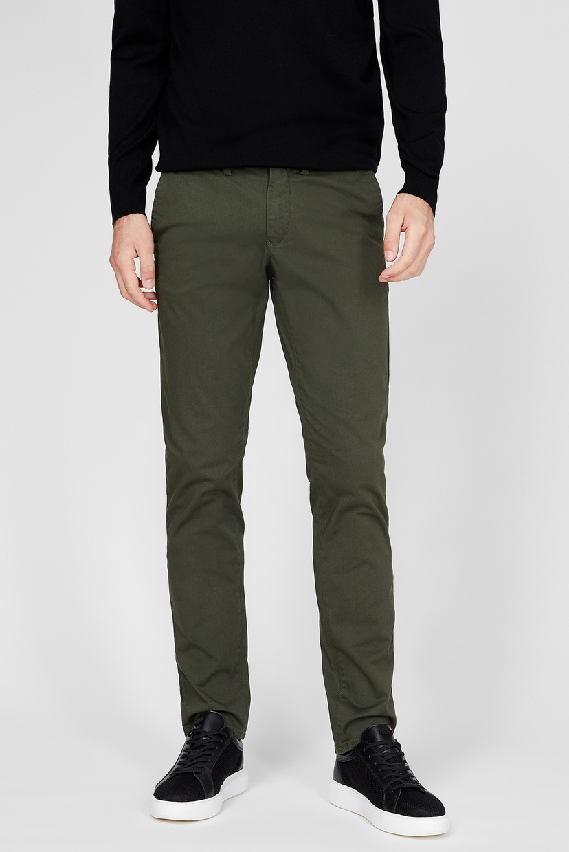 

Мужские зеленые чиносы SLIM TWILL Gant 33-32 1500156