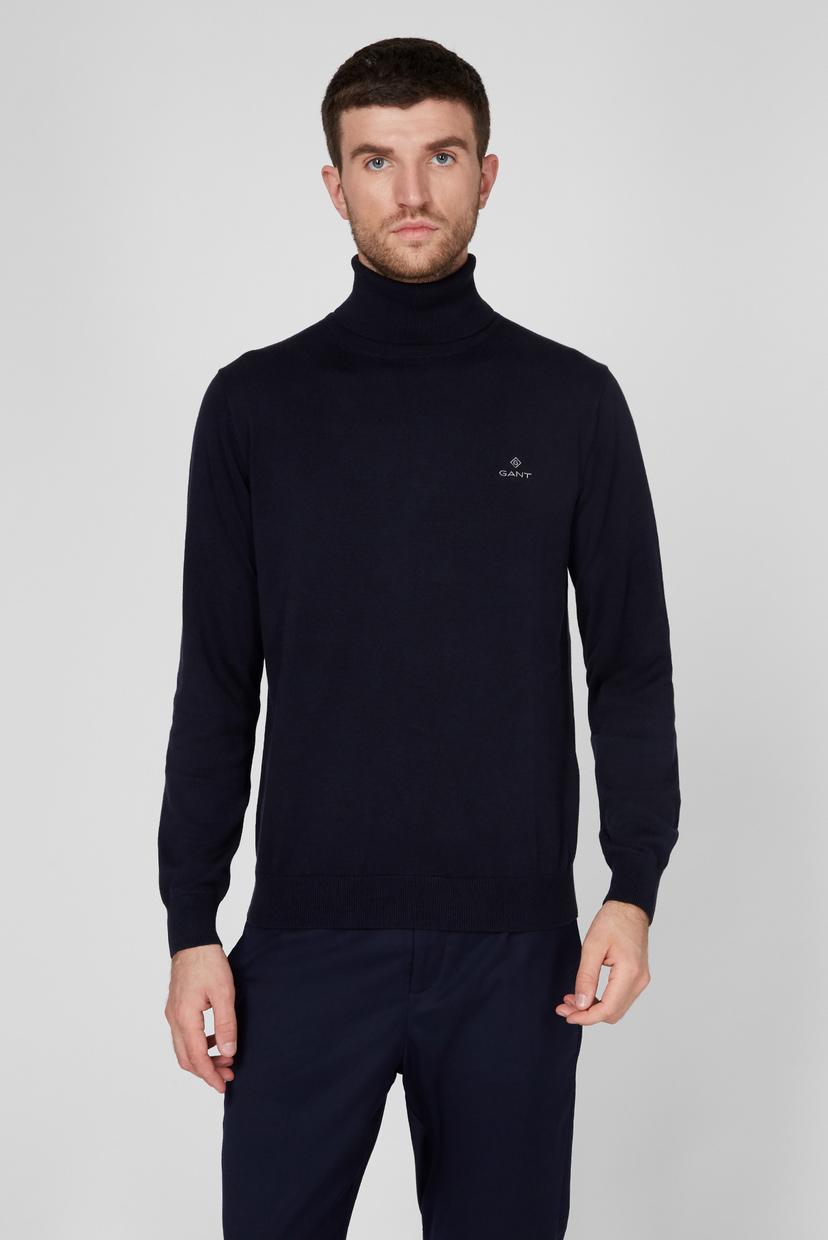 

Мужской темно-синий гольф CLASSIC COTTON TURTLE NECK Gant XXL 8030543