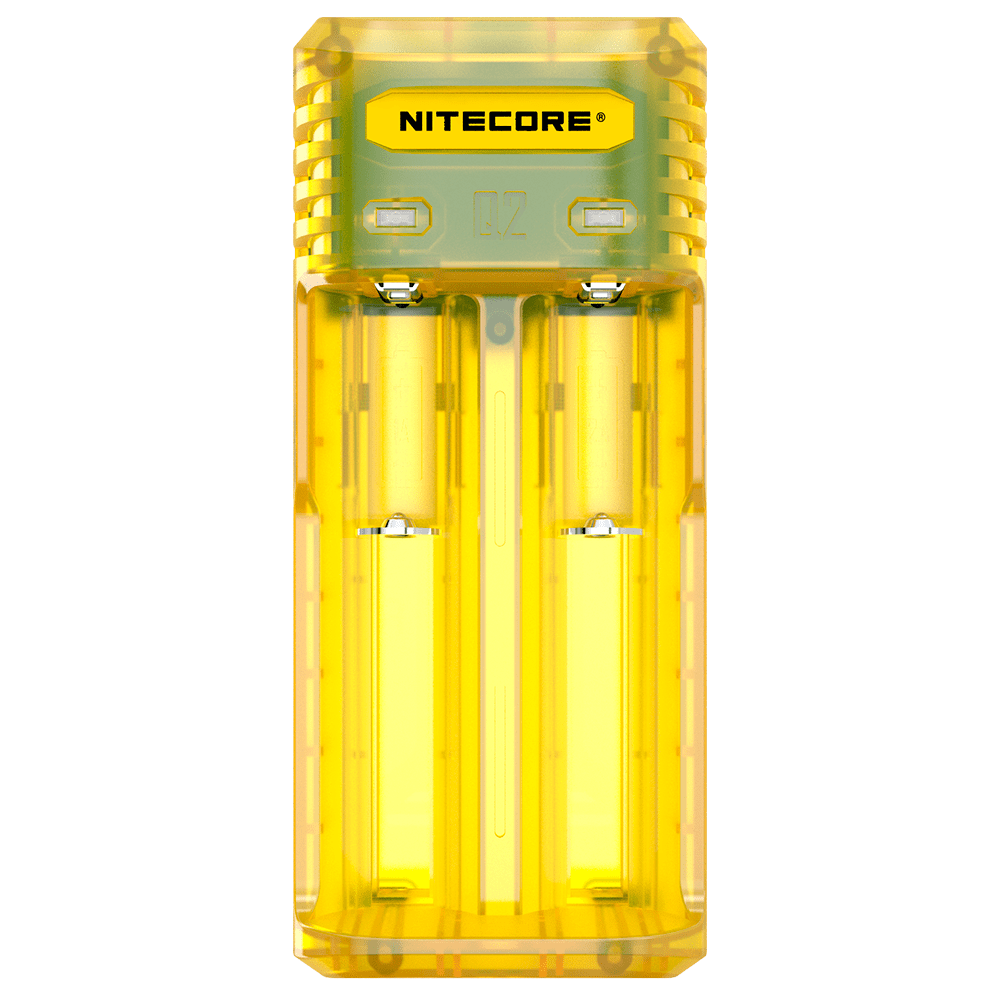 

Зарядное устройство Nitecore Q2 двухканальное, желтое