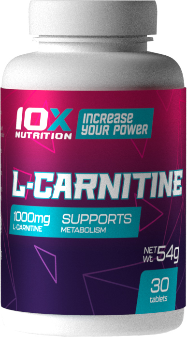 

Жиросжигатель 10X Nutrition L-Carnitine 30 таблеток (525272730764)
