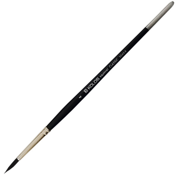 

Кисть белка Rosa Classic 3049R Kolos круглая №4 (4823064900095)