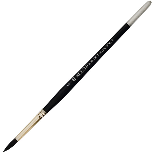 

Кисть белка Rosa Classic 3049R Kolos круглая №5 (4823064900101)