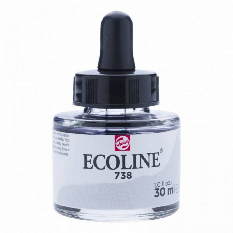 

Краска акварельная жидкая Royal Talens Ecoline (738) 30 мл серо-золотой светлый (8712079407483)