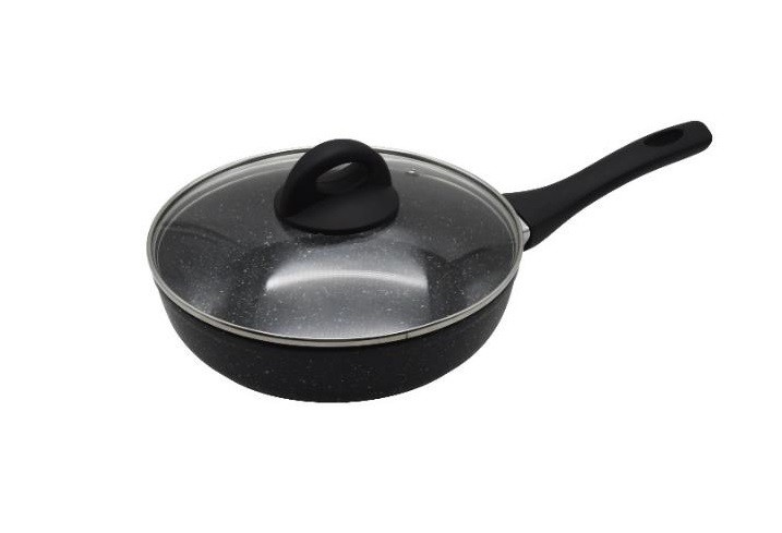 

Сковорода с крышкой и трехслойным мраморным покрытием Edenberg 24 см (EB-3428N)