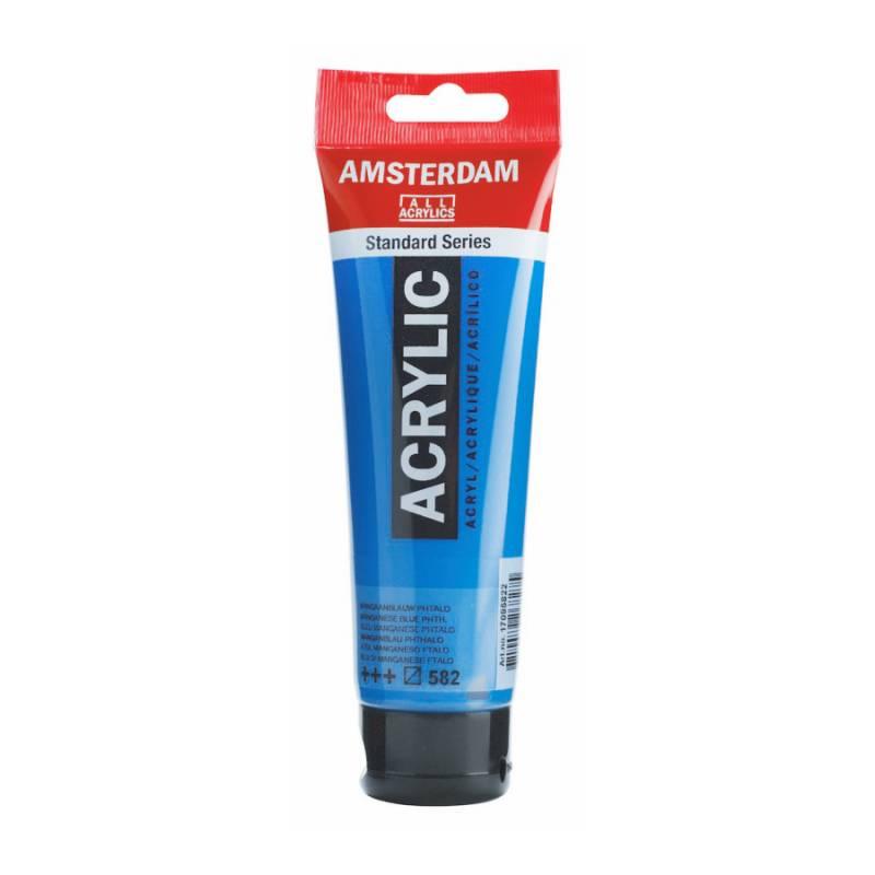 

Краска акриловая Royal Talens AMSTERDAM 120 мл (582) марганец фталово-синий (8712079268275)