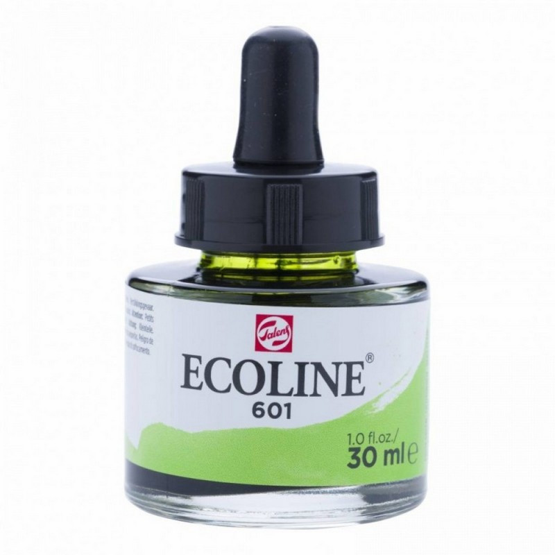 

Краска акварельная жидкая Royal Talens Ecoline (601) 30 мл светло-зеленый (8712079407261)