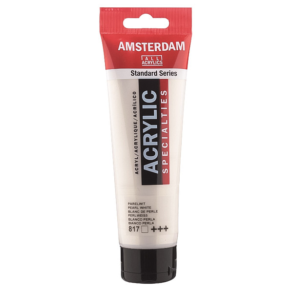 

Краска акриловая Amsterdam 120 мл (817) белый перламутровый (8712079395407)