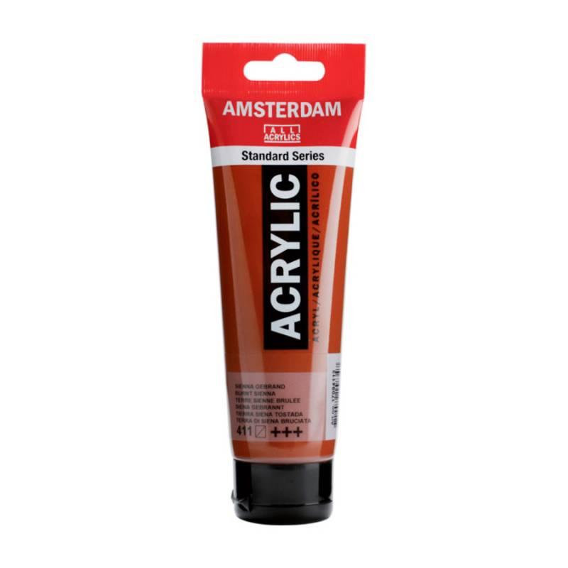 

Краска акриловая Royal Talens AMSTERDAM 120 мл (411) сиена жженая (8712079158347)