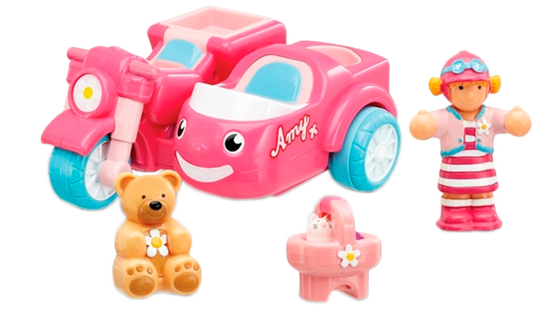 

Игрушка инерционная Wow Toys Мотоцикл Эми (10304)