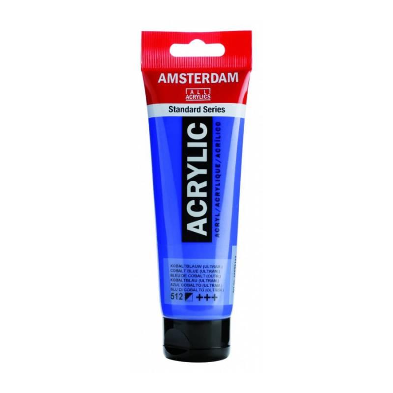 

Краска акриловая Royal Talens AMSTERDAM 120 мл (512) кобальт синий ультрамарин (8712079158385)