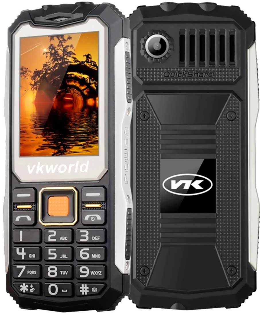 

Мобильный телефон VK World Stone V3S Black