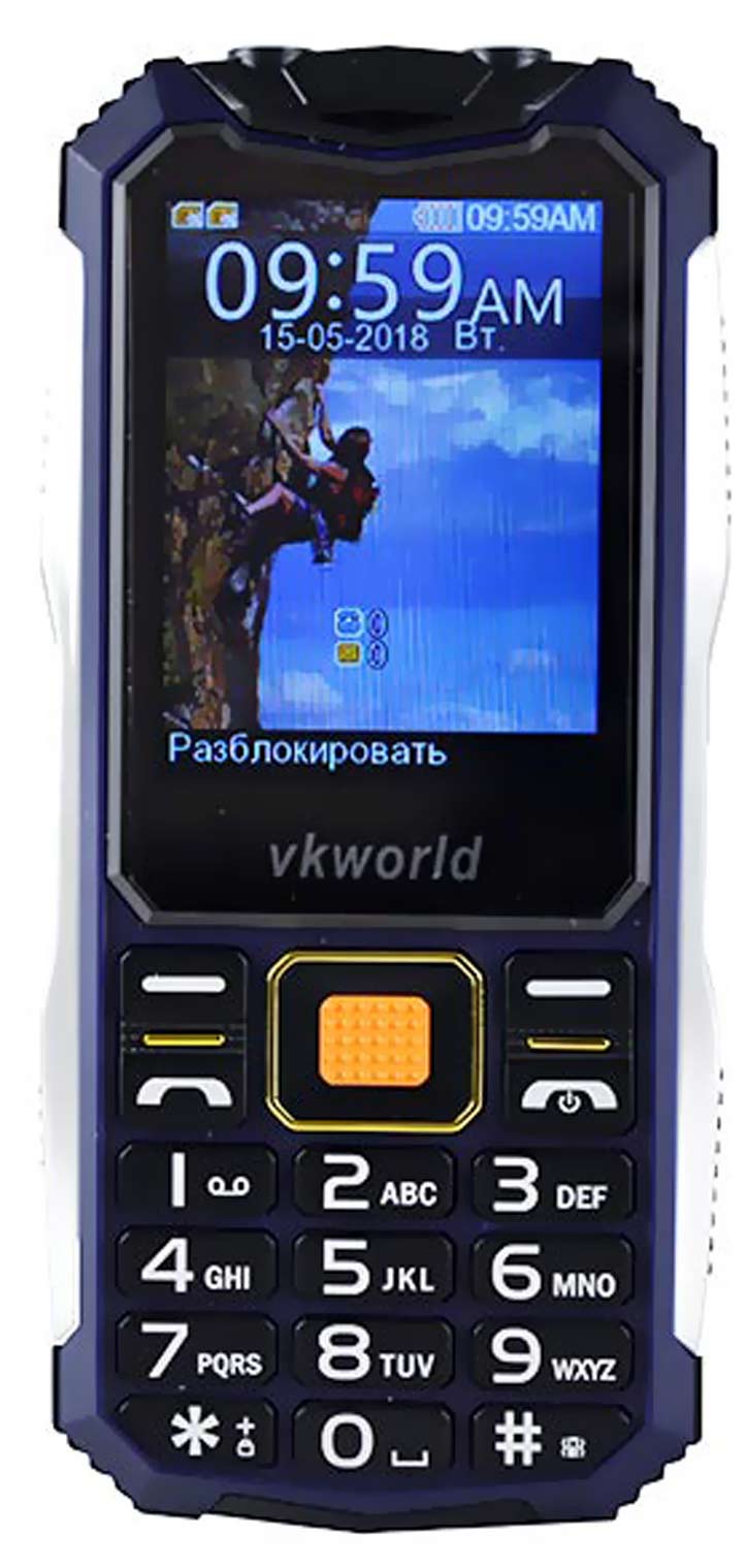 

Мобильный телефон VK World Stone V3S Blue