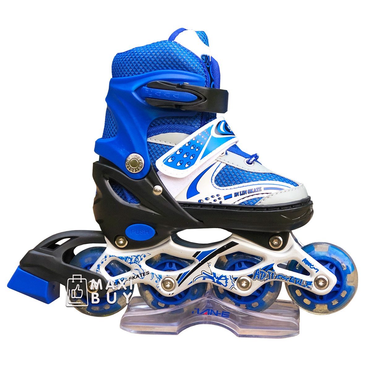 

Роликовые коньки раздвижные SkateX Happy Joy 28-33 Синий