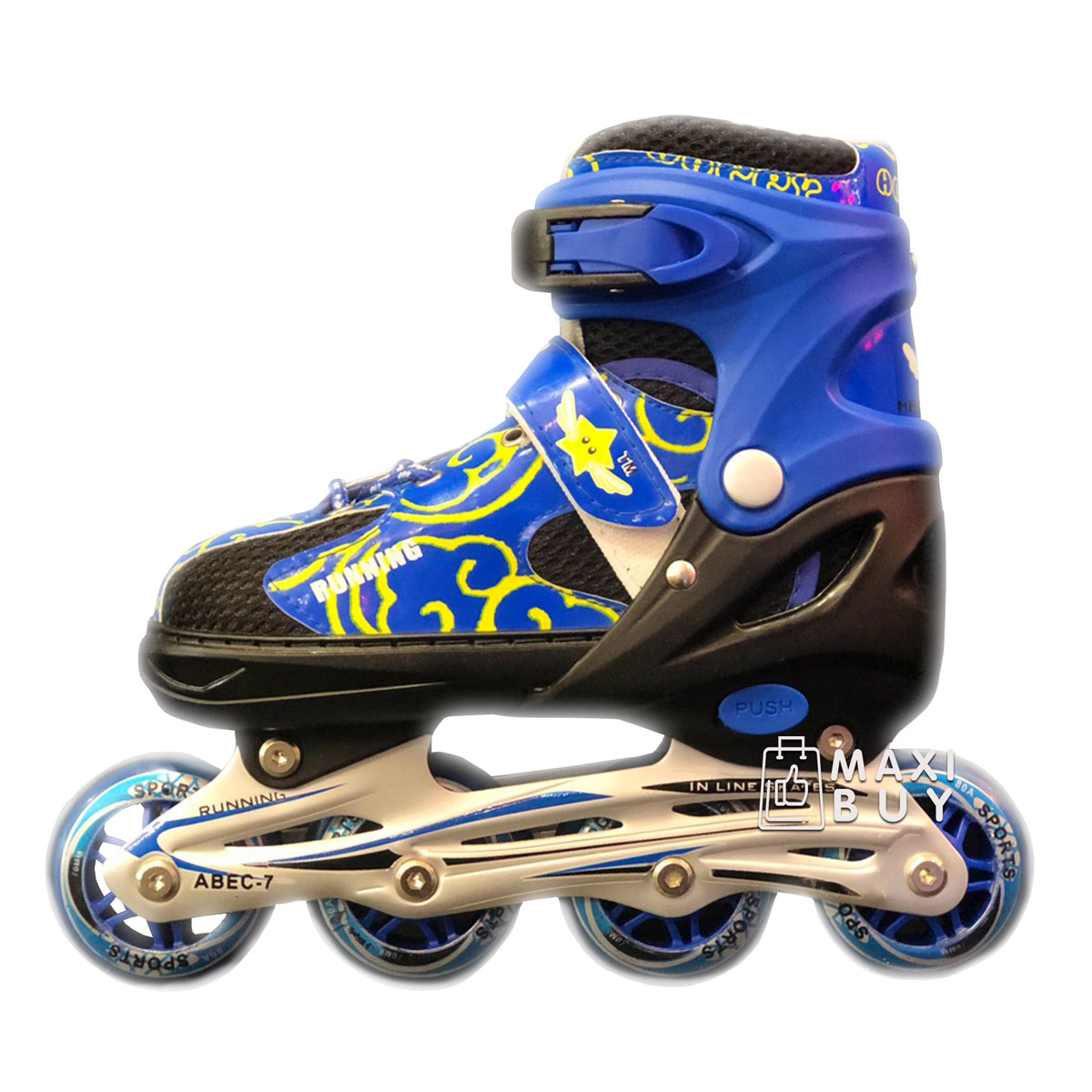

Ролики раздвижные SkateX Snipe 38-43 Синий
