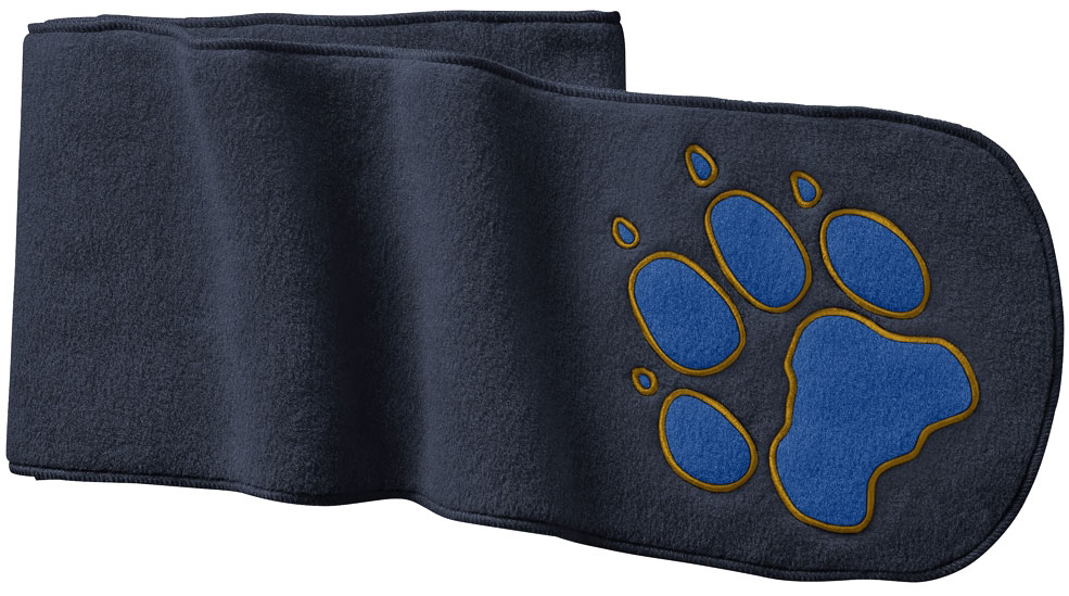

Шарф Jack Wolfskin Paw Scarf Kids 1900861-1033 OS Темно-синий