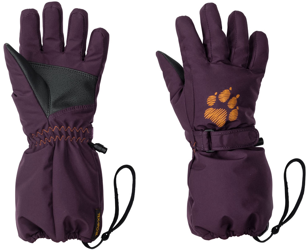 

Перчатки Jack Wolfskin Texapore Glove Kids 1908301-1600 116 Фиолетовые